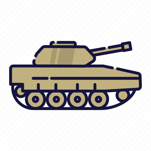 Armor, battle, filled, outline, soldier, vehicle, war icon - Download on Iconfinder