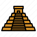 chichen, itza, landmark, mexico, pyramid