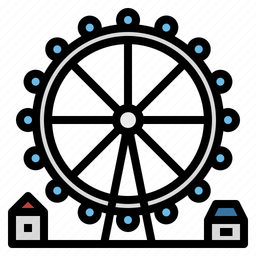 Big, europe, eye, london, wheel icon - Download on Iconfinder