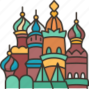 saint, vasily, cathedral, orthodox, russia