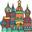 saint, vasily, cathedral, orthodox, russia 