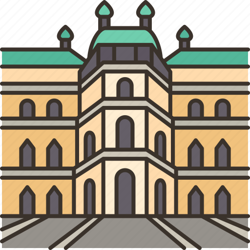 Upper, belvedere, vienna, historic, landmark icon - Download on Iconfinder
