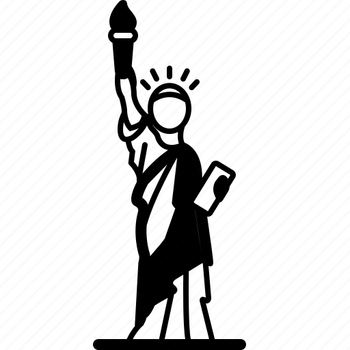 America, landmark, liberty, of, statue, usa icon - Download on Iconfinder