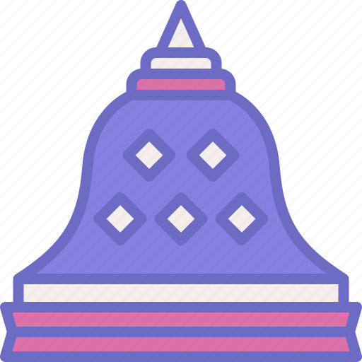 Borobudur, indonesia, temple, building, landmark icon - Download on Iconfinder
