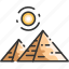 cairo, desert, egypt, egyptian, giza, landmark, pyramid 