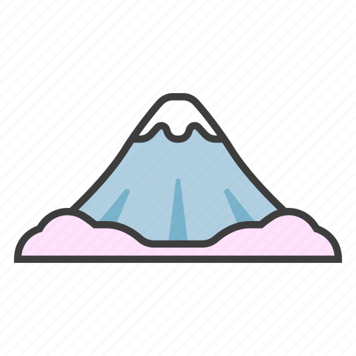 Fujisan, japan, landmark, mount fuji, mountain, travel, volcano icon - Download on Iconfinder