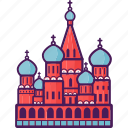 cathedral, church, landmark, moscow, russian, saint basil