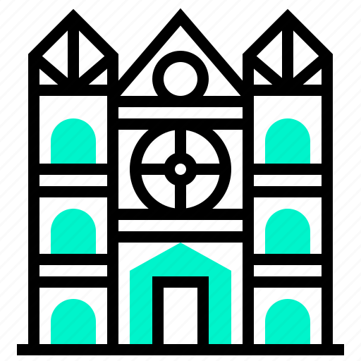 Building, heuvelse, kerk, landmark, netherlands, tilburg icon - Download on Iconfinder