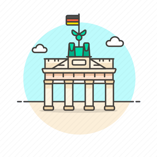 Brandenberg, gate, architecture, famous, landmark, monument, austria icon - Download on Iconfinder