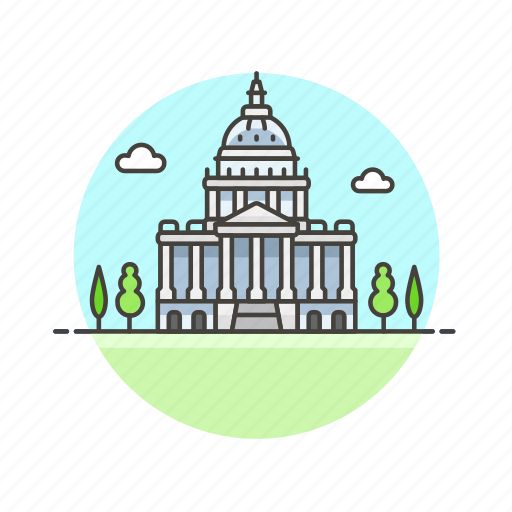 Capitol, hill, architecture, famous, landmark, monument, us icon - Download on Iconfinder