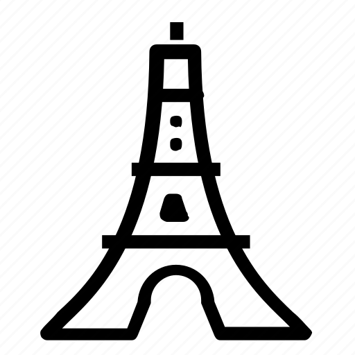 Eiffel, france, tower, landmark, architecture, monument icon - Download on Iconfinder