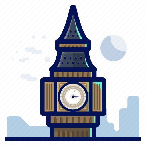 Ben, big, landmarks, london, monument, world icon - Download on Iconfinder
