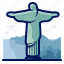 brazil, jesus, landmarks, monument, world 