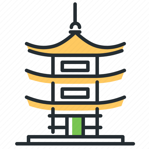 Japan, landmark, pagoda, tourism icon - Download on Iconfinder