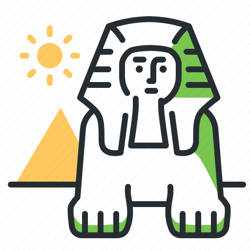 Egypt, landmark, sphinx, travel icon - Download on Iconfinder