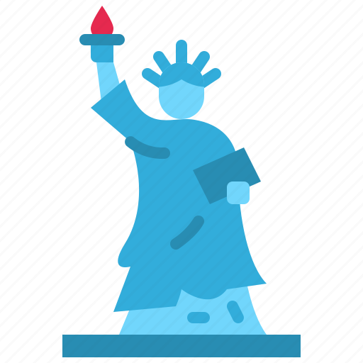 Statue of liberty, new york, usa, world, vacation, landmark, travel icon - Download on Iconfinder