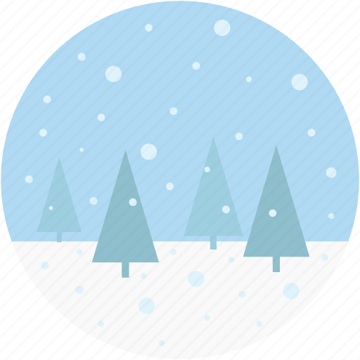 Landscape, nature, scenery, snowing, winter icon - Download on Iconfinder