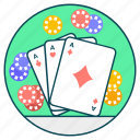 card game, gambler, playing cards, poker, quiz game 
