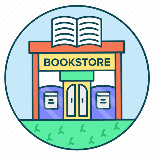 Books market, books shop, bookstore, marketplace, outlet icon - Download on Iconfinder