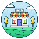 godown, marketplace, outlet, shop, store, storehouse 
