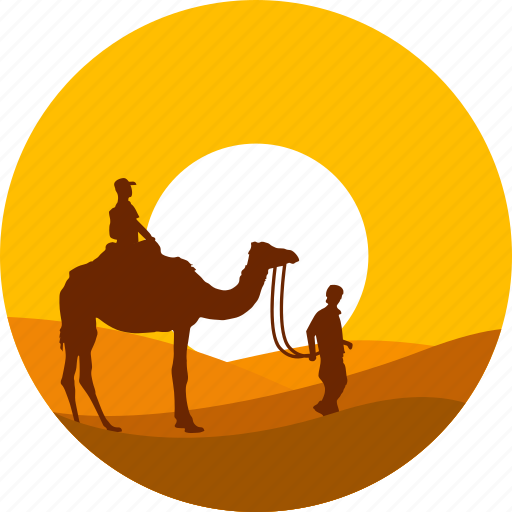 Camel, desert, egypt pyramid, summer, sunset, tourism, travel icon - Download on Iconfinder
