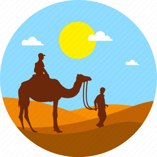 Camel, camp, desert, egypt pyramid, summer, sunset, travel icon - Download on Iconfinder