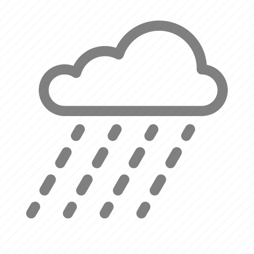 Cloud, forecast, landscape, rain, raining, weather icon - Download on Iconfinder