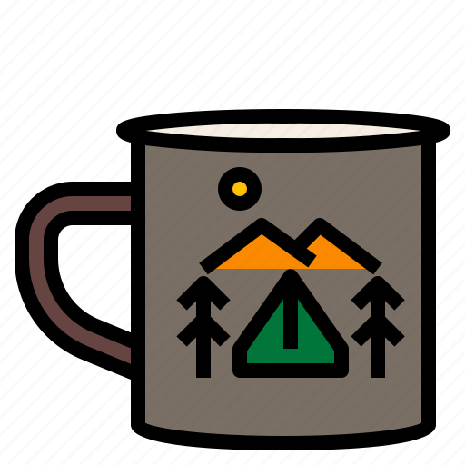 Coffee, drink, hot, mug, tea, thermal, travel icon - Download on Iconfinder