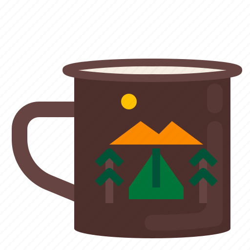 Adventure, camping, coffee, drink icon - Download on Iconfinder