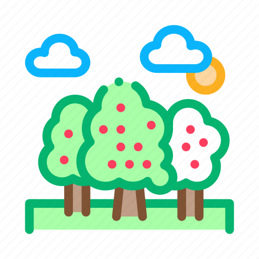 City, forest, landscape, place, seaside, travel, trees icon - Download on Iconfinder
