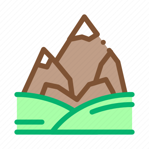 City, landscape, mountains, place, seaside, snow, travel icon - Download on Iconfinder