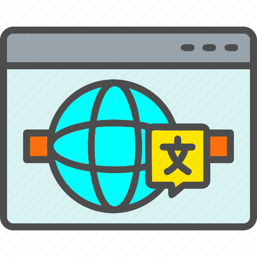 Application, browser, global, international, online, presence, service icon - Download on Iconfinder