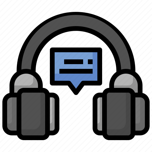 Headphone, customer, service, communications, speech, bubble icon - Download on Iconfinder