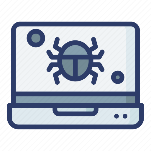 Bug, laptop, code, program, programming icon - Download on Iconfinder