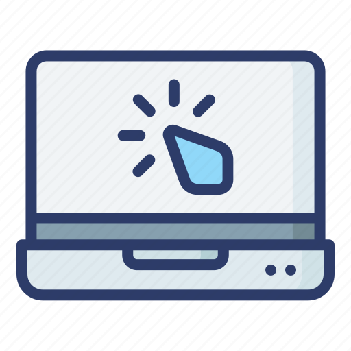 Click, mouse, cursor, laptop, button icon - Download on Iconfinder