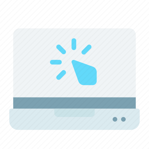 Click, mouse, cursor, laptop, button icon - Download on Iconfinder