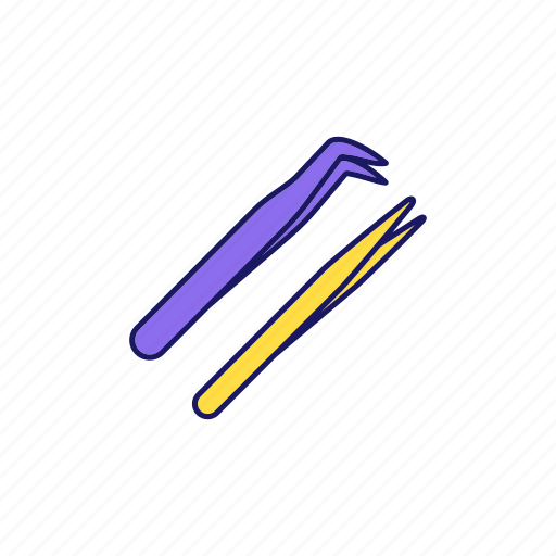 Extension, eyelash, hair, removal, straight, tool, tweezers icon - Download on Iconfinder