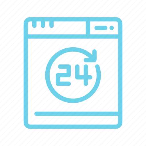 Electronic, fast clean, household, laundry, service, wash, washing machine icon - Download on Iconfinder
