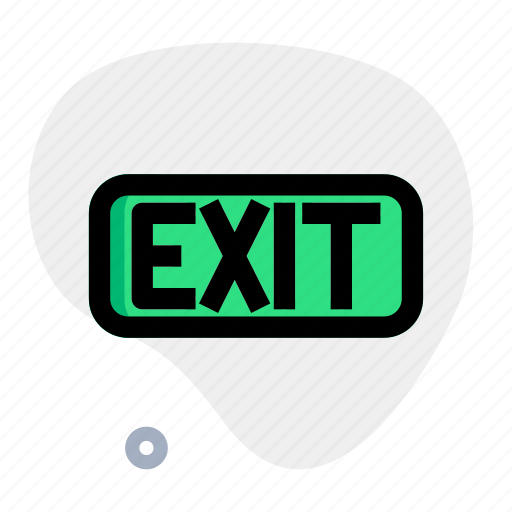 Exit, laundry, gateway, door icon - Download on Iconfinder