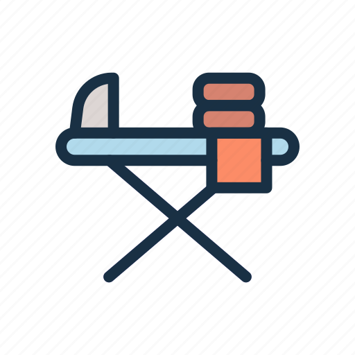 Laundry, iron, table, ironing icon - Download on Iconfinder