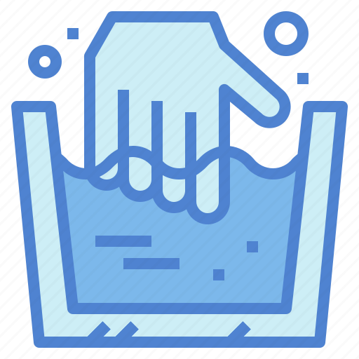 Gestures, hand, wash, water icon - Download on Iconfinder