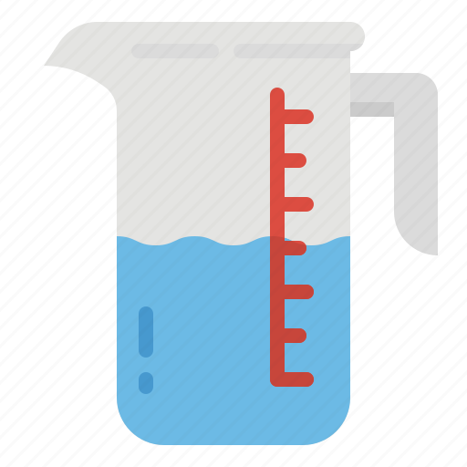 Beaker, chemistry, jar, measure, measuring icon - Download on Iconfinder