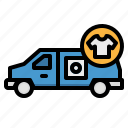 cargo, delivery, transportation, truck, van