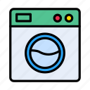 washing, machine, laundry, household, electronics