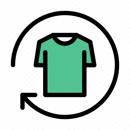Shirt, laundry, cloth, washing, again icon - Download on Iconfinder