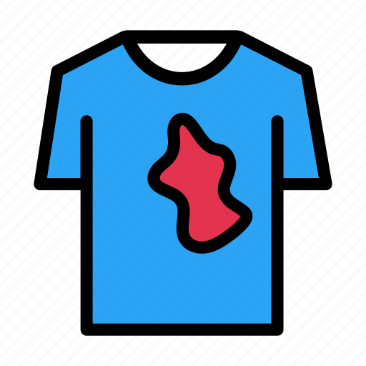 Shirt, laundry, cloth, stain, washing icon - Download on Iconfinder