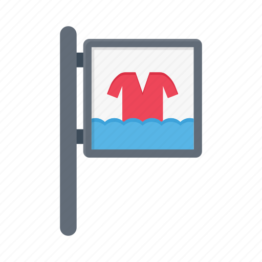 Laundry, board, washing, banner, sign icon - Download on Iconfinder