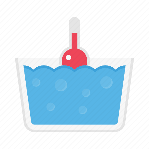 Temperature, water, warm, laundry, tub icon - Download on Iconfinder