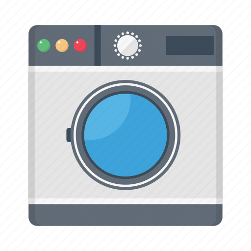 Washing, machine, laundry, appliances, electric icon - Download on Iconfinder
