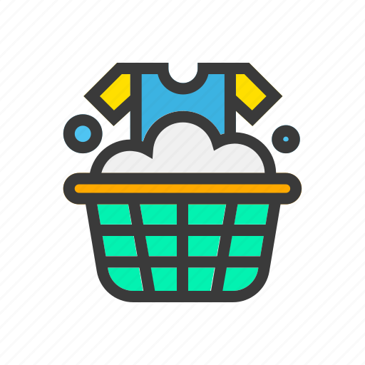 Clean, laundry, soap, wash, washing, washing clothes icon - Download on Iconfinder